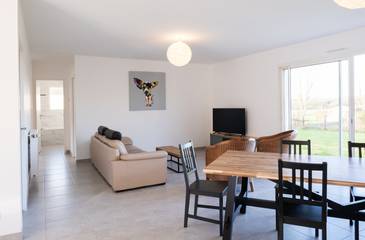 Gîte pour 6 personnes, avec terrasse et jardin, animaux acceptés à Mésanger
