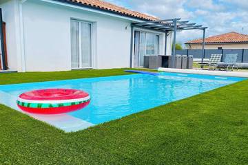 Location de vacances pour 5 personnes, avec jardin et terrasse à Saint-Martin-de-Hinx