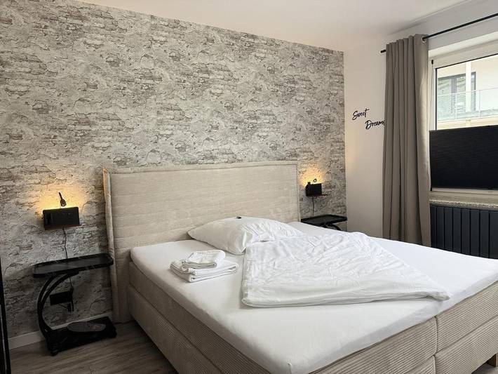 Ferienwohnung für 6 Personen, mit Terrasse und Garten