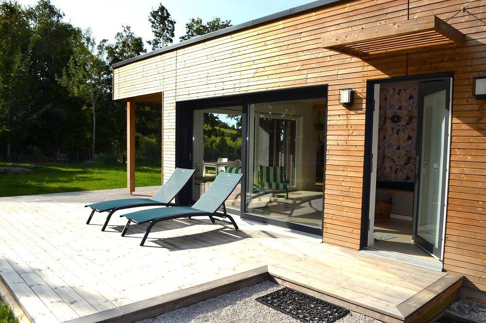 Au refuge de la colline Ecolodge 4* au calme avec vue sur la vallée, proche Mer in Longroy, Région de Dieppe