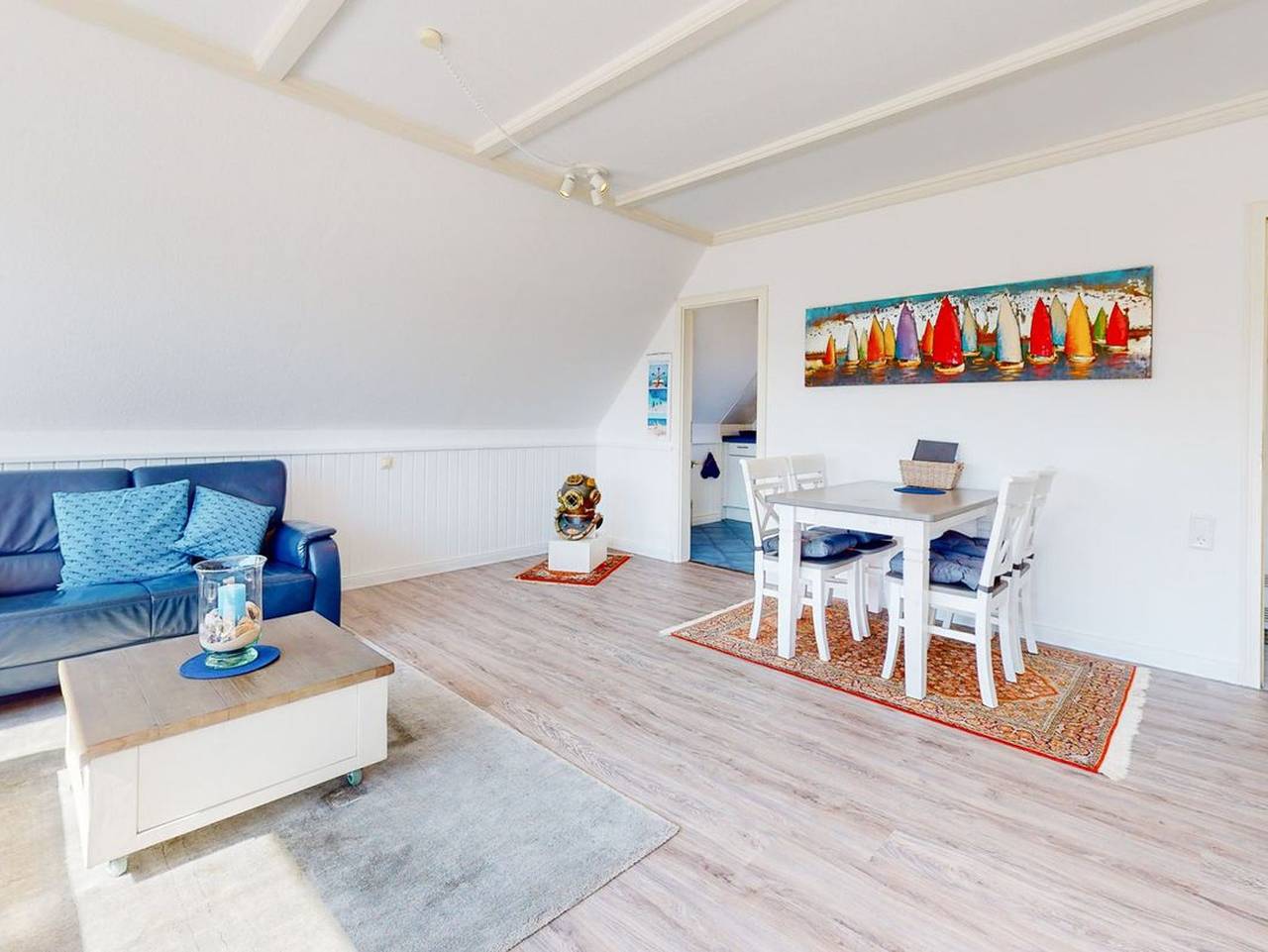 Ganze Ferienwohnung, Meeresrauschen - Gemütliche 2-Zimmer Ferienwohnung in strandnaher Lage für 2 Erwachsene plus Kleinkind bis 3 Jahren in Hörnum, Sylt