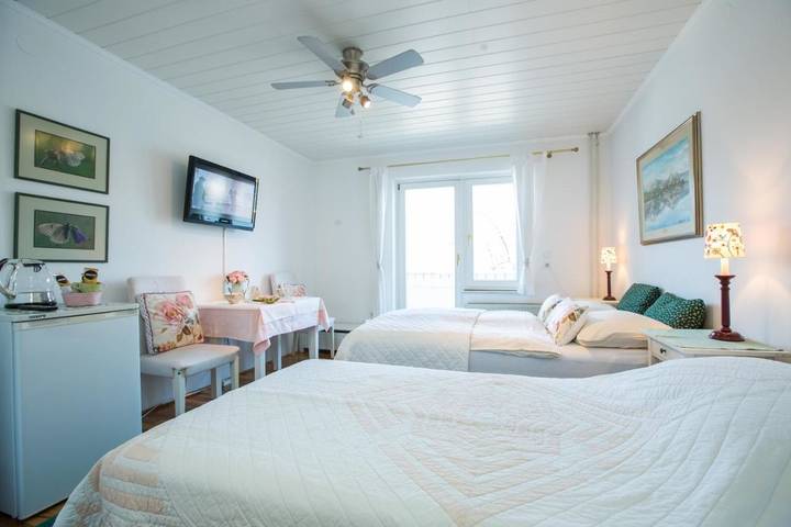 Ferienwohnung für 2 Personen, mit Balkon und Seeblick sowie Ausblick in Bled - 2
