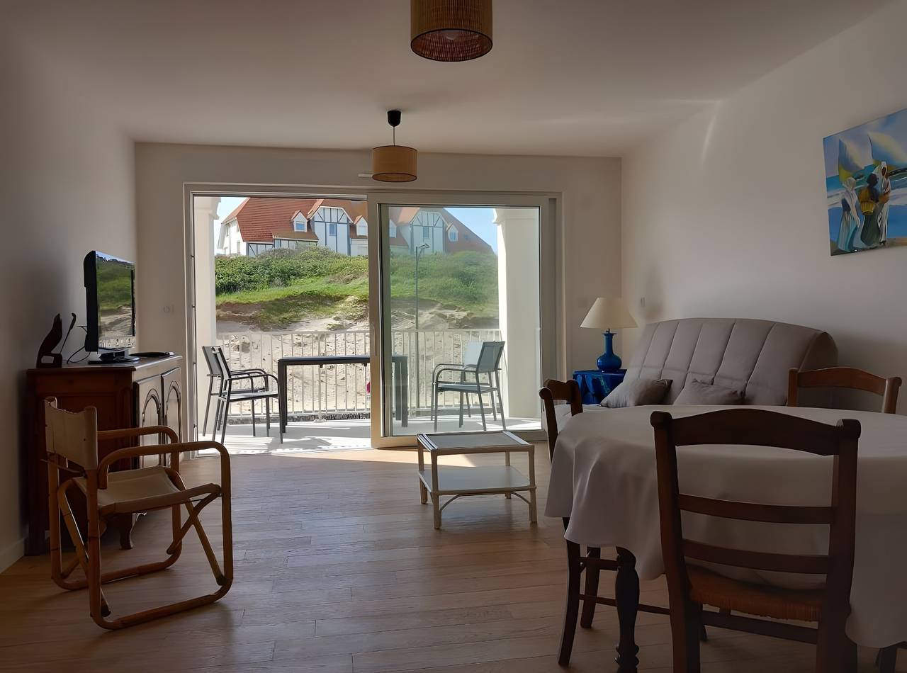 Ganze Wohnung, Résidence Oscar Wilde – Meernahe, moderne Wohnung im Zentrum von Hardelot in Hardelot Plage, Neufchâtel-Hardelot