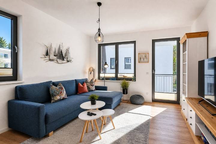 Ferienwohnung für 5 Personen, mit Balkon in Baabe - 4