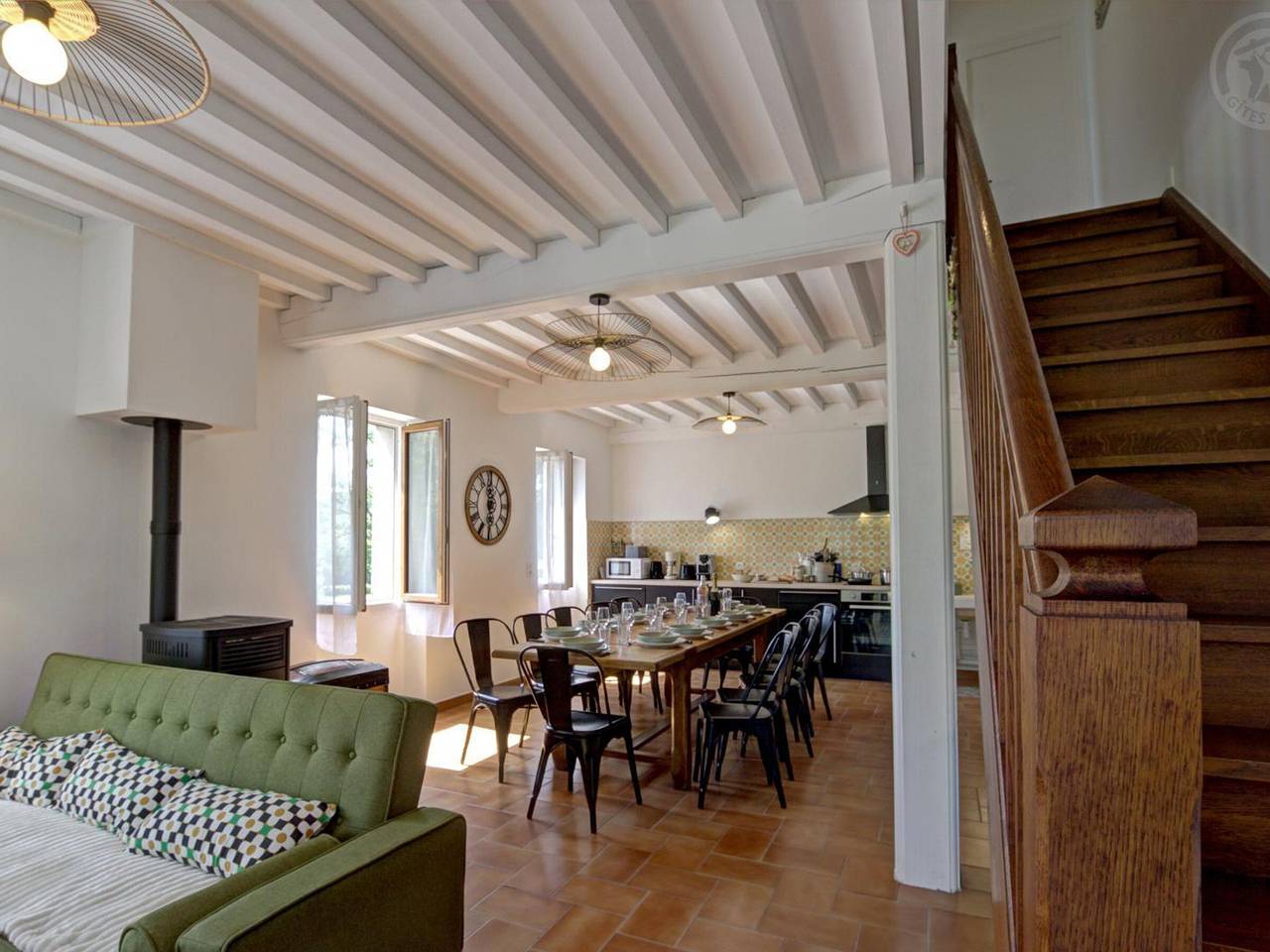 Gîte rénové cosy avec jardin et animaux admis in Belmont-de-la-Loire, Région de Roanne