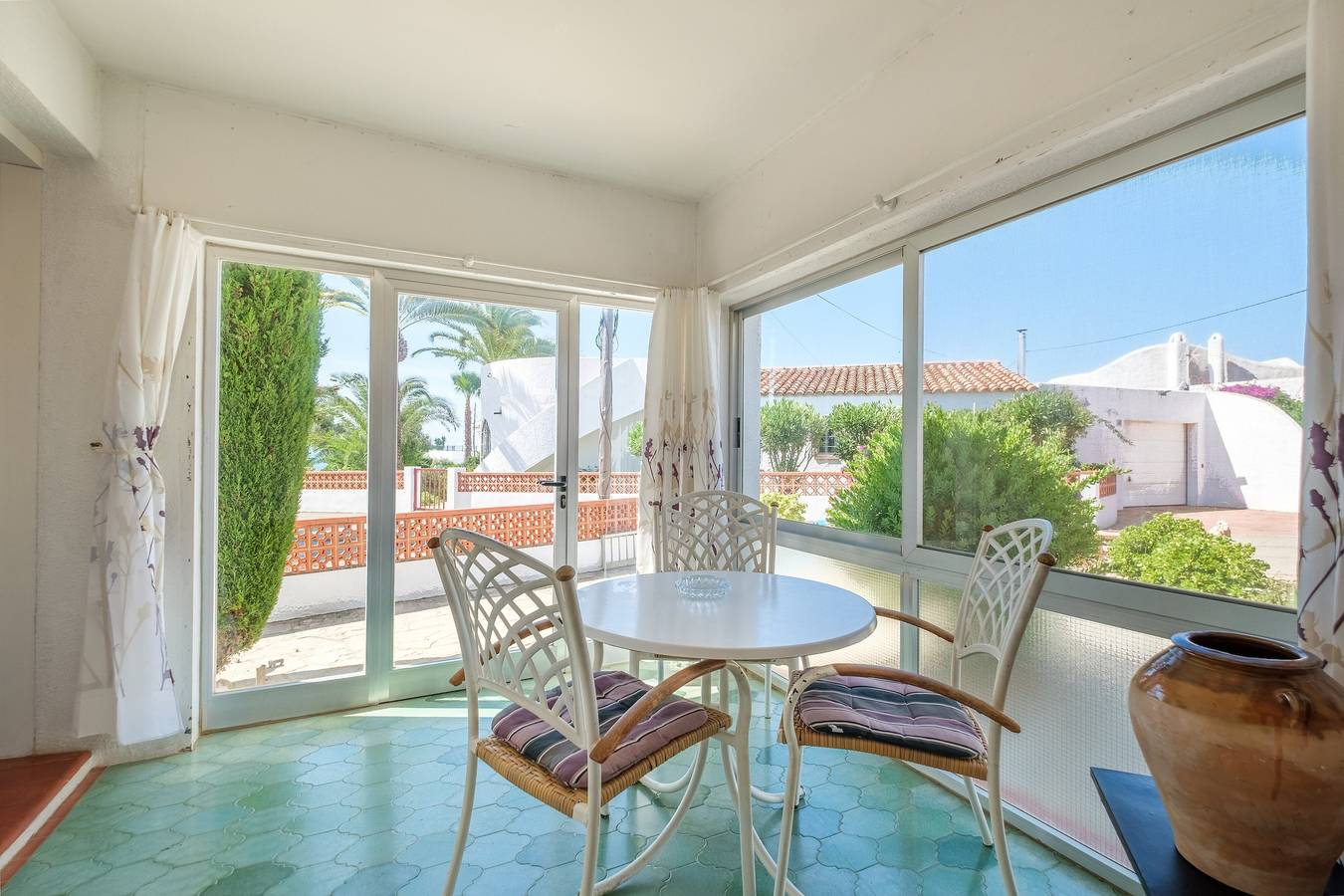 Casa de vacaciones Vistamar 4 con vistas al mar, jardín y Wi-Fi in Zona Triador, Vinaroz