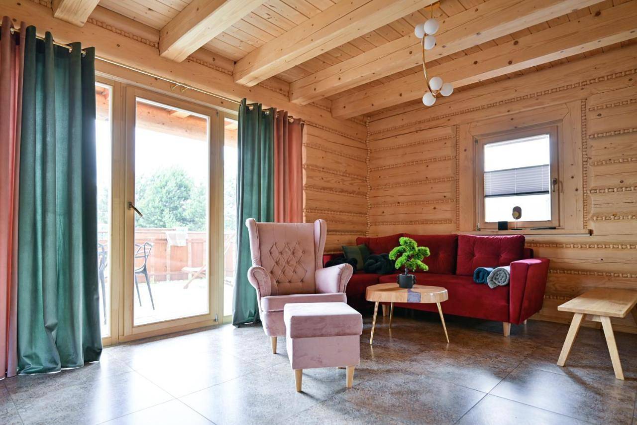 Beskid Wood Houses in Istebna, Karpaty (Polska)