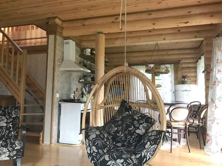 Ferienhaus für 5 Personen, mit Balkon und Terrasse sowie Garten und Sauna in Estland