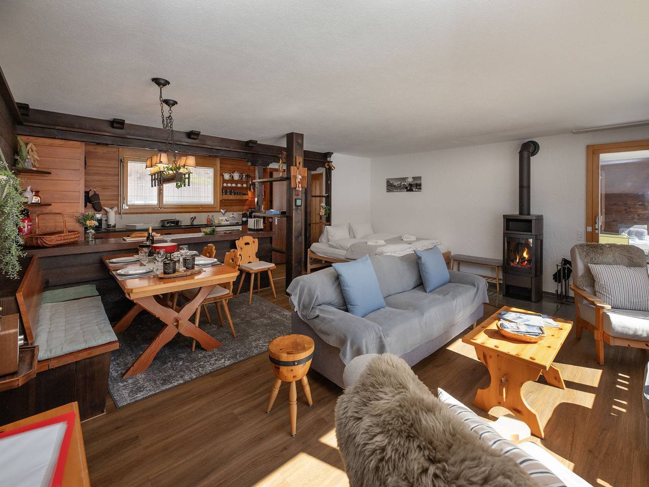 Apartamento para 4 Personas en Schwendi b. Grindelwald, Grindelwald