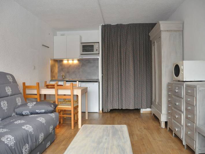 Gîte pour 4 personnes, avec balcon dans Office De Tourisme Des Deux Alpes Front De Neige