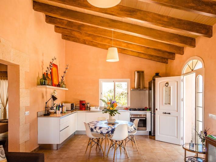 Finca Sa Bassa Serra. Gemütliche Villa für 4 Personen im Naturpark von Mondrago in Cala Figuera, Santanyí
