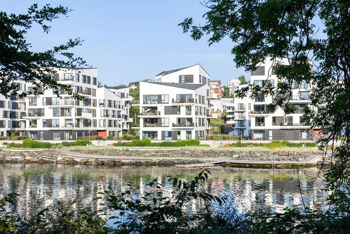 Leilighetshotell for 2 personer, med utsikt og hage i Stavanger 