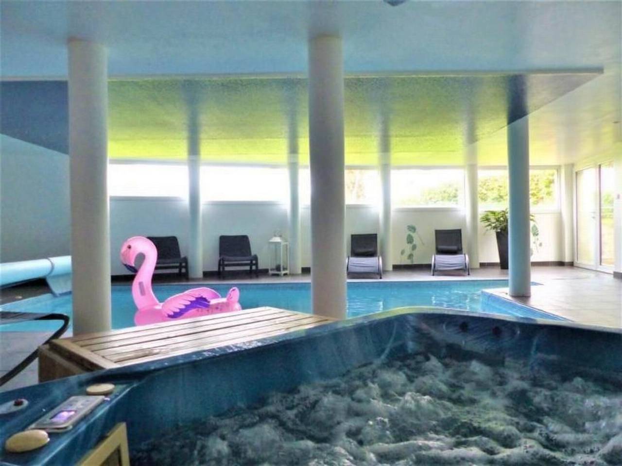 Ferienvilla Le repère mit Jacuzzi in Moëlan-sur-Mer, Côte de Cornouaille