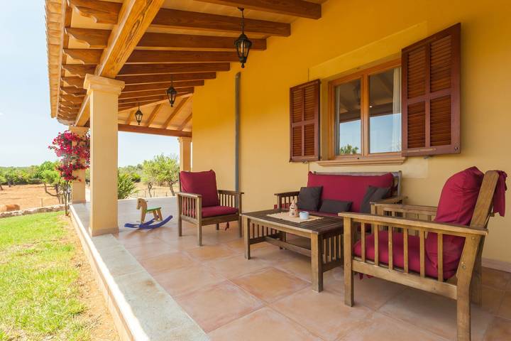 Finca für Gruppen für 9 Personen, mit Balkon und Garten sowie Kinderpool in Santa Margalida - 3
