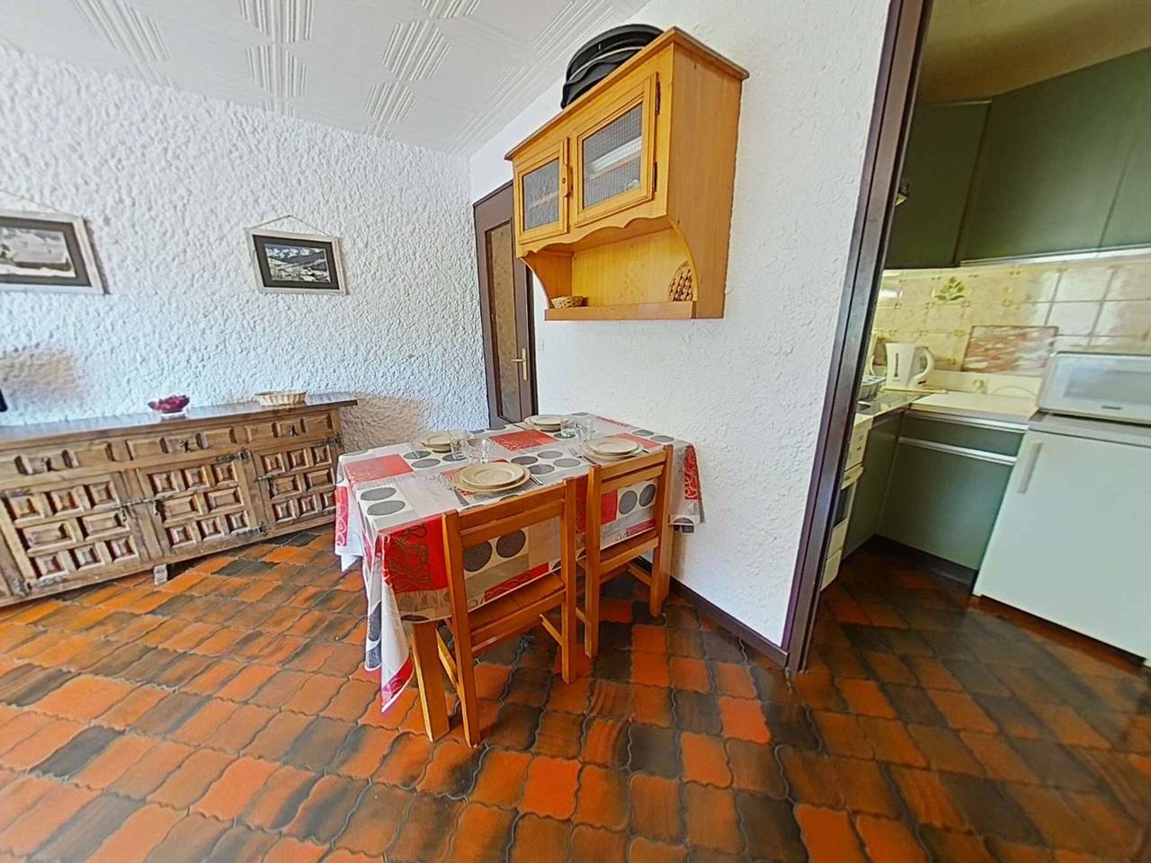 Apartamento entero, Estudio en Grand Bornand, 4 personas, al pie de pistas, balcón con vistas in Chinaillon, Le Grand-Bornand