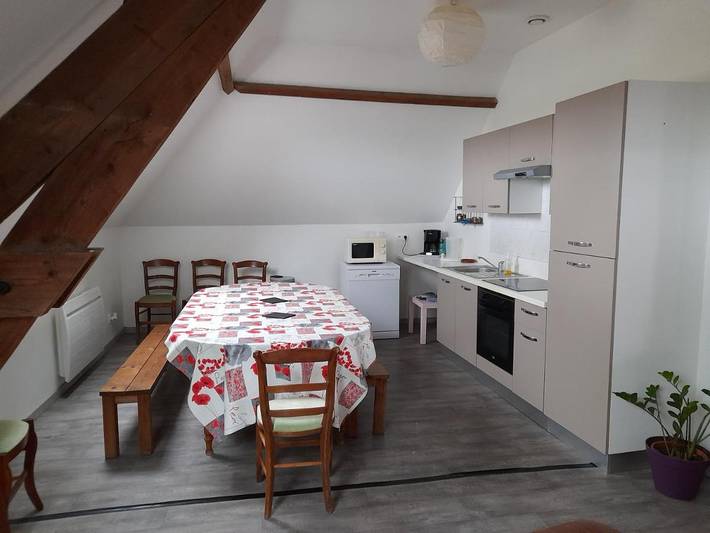 Gîte pour 7 personnes, avec terrasse ainsi que vue et jardin, animaux acceptés à Fromelles - 3