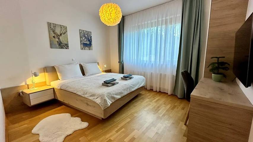 Ferienwohnung für 4 Personen, mit Balkon