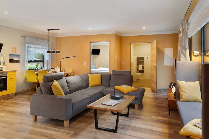 Ferienhaus für 4 Personen, mit Seeblick und Garten in Havelland