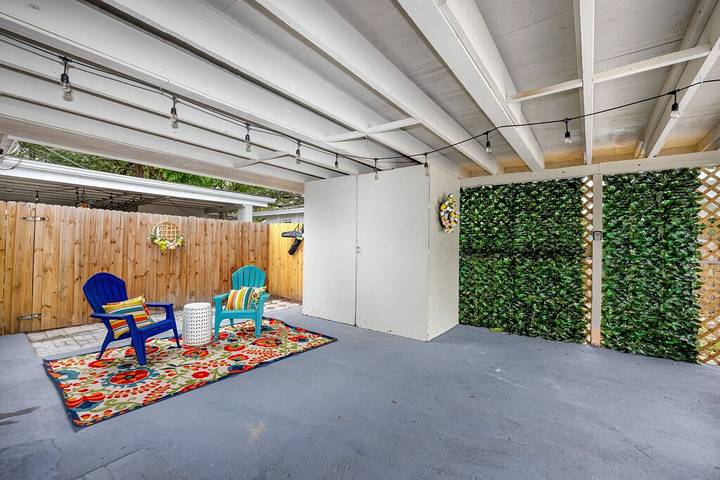 Vacation rental for 7 people, with terrace and yard in Largo