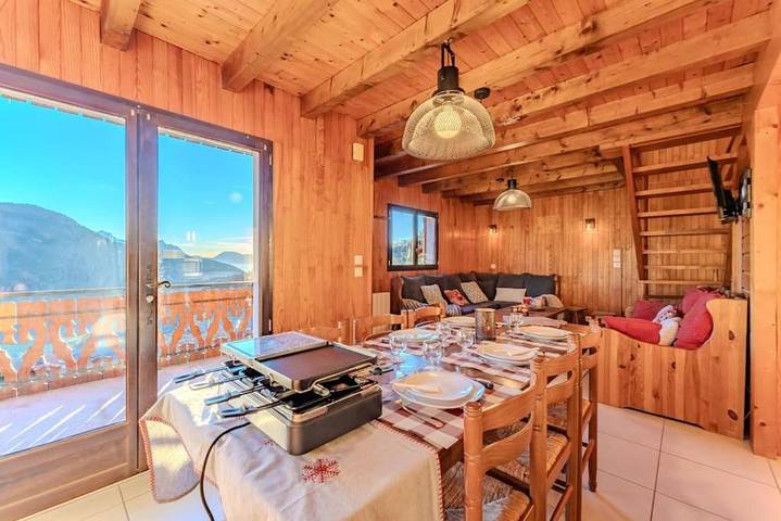 Gîte pour 8 personnes, avec jardin et vue à Bernex - 2