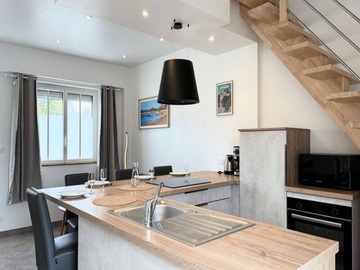 Appartement de vacances pour 4 personnes, avec Jardin