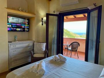 Maison d’hôte pour 2 personnes, avec balcon à Arzachena