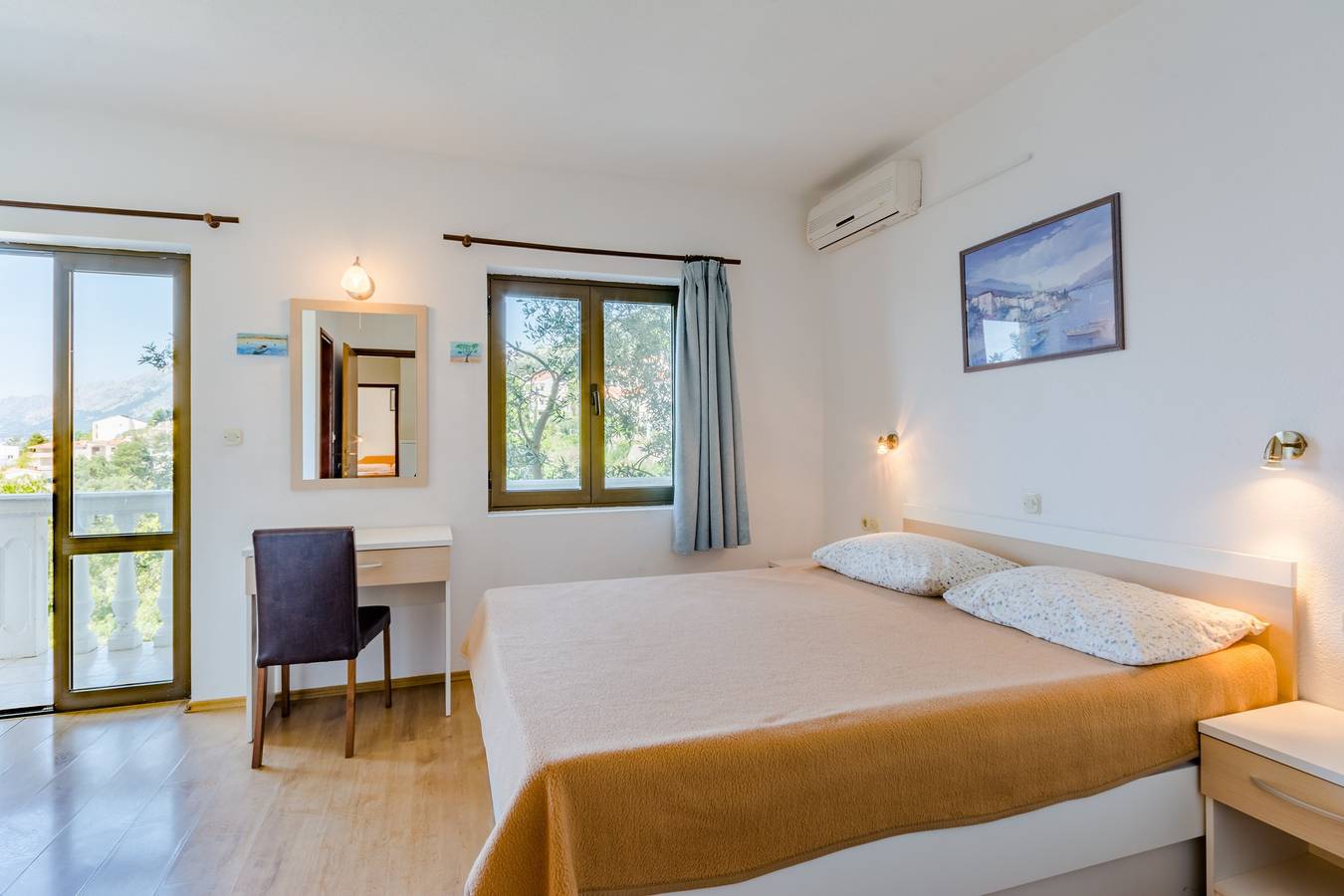 Gästehaus für 3 Personen mit Meerblick in Brela, Makarska Riviera