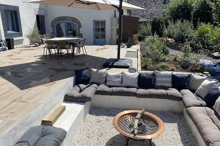 Appartement de vacances pour 4 personnes, avec terrasse et jardin