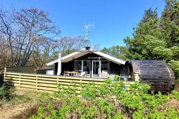Ferienhaus für 4 Personen, mit Sauna und Terrasse, mit Haustier an der Westküste Dänemarks