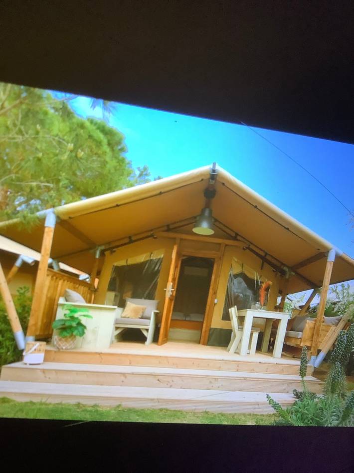 Kemping dla 4 osób, z ogród w Alpy