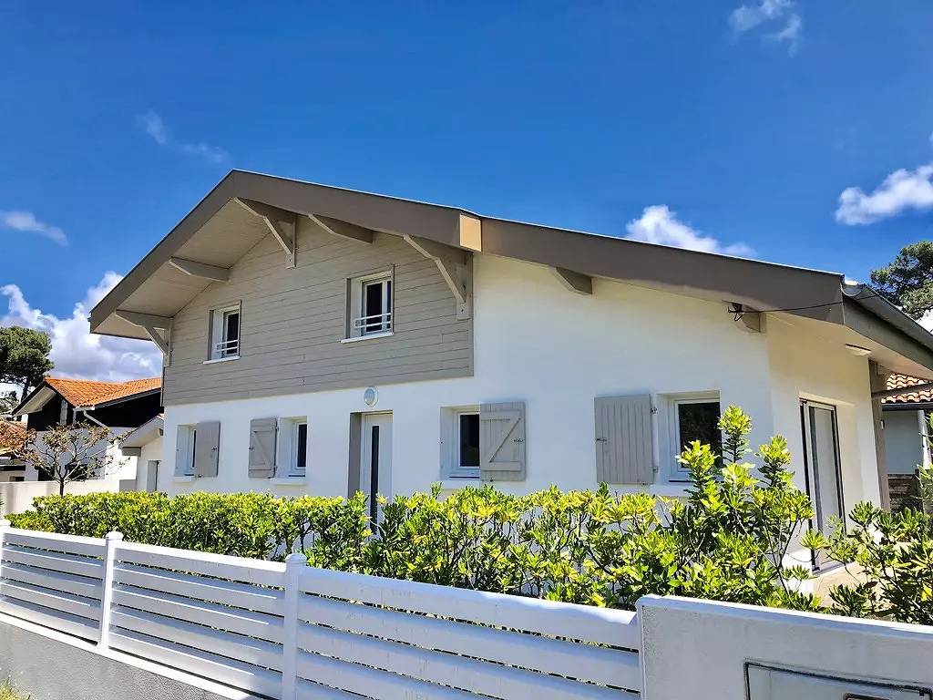 Villa La Plage pour 7 personnes à proximité du port de pêche. Wifi in Capbreton, Côte d’Argent