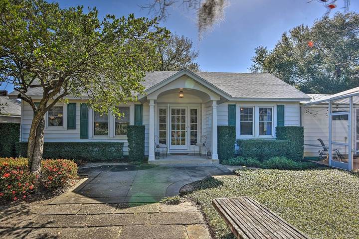 Cabin for 4 people, with yard and terrace in Central Florida