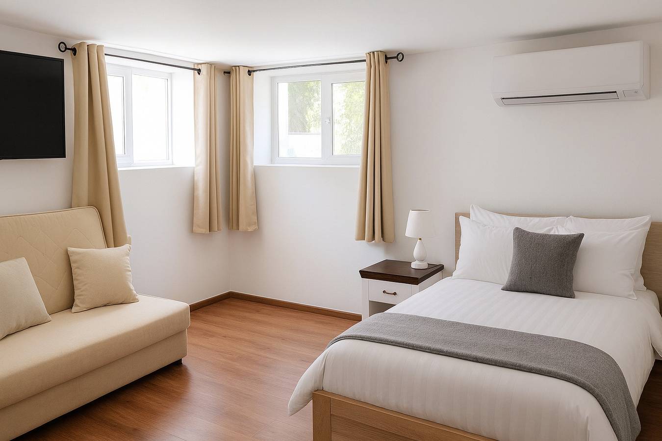 Ολόκληρο το διαμέρισμα διακοπών, 2 Bed Villa - Sleeps 7 - Private Garden - Parking in Βουλγαρία