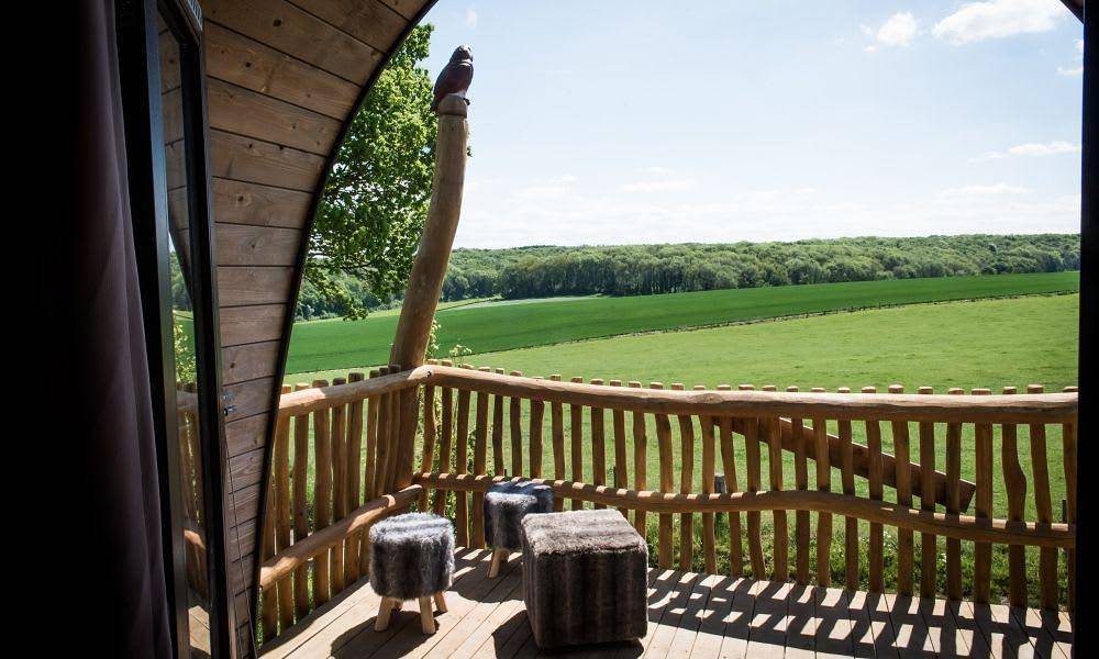 Europarcs Gulperberg — Treelodge 2 in Gulpen, Limburg (Niederlande)