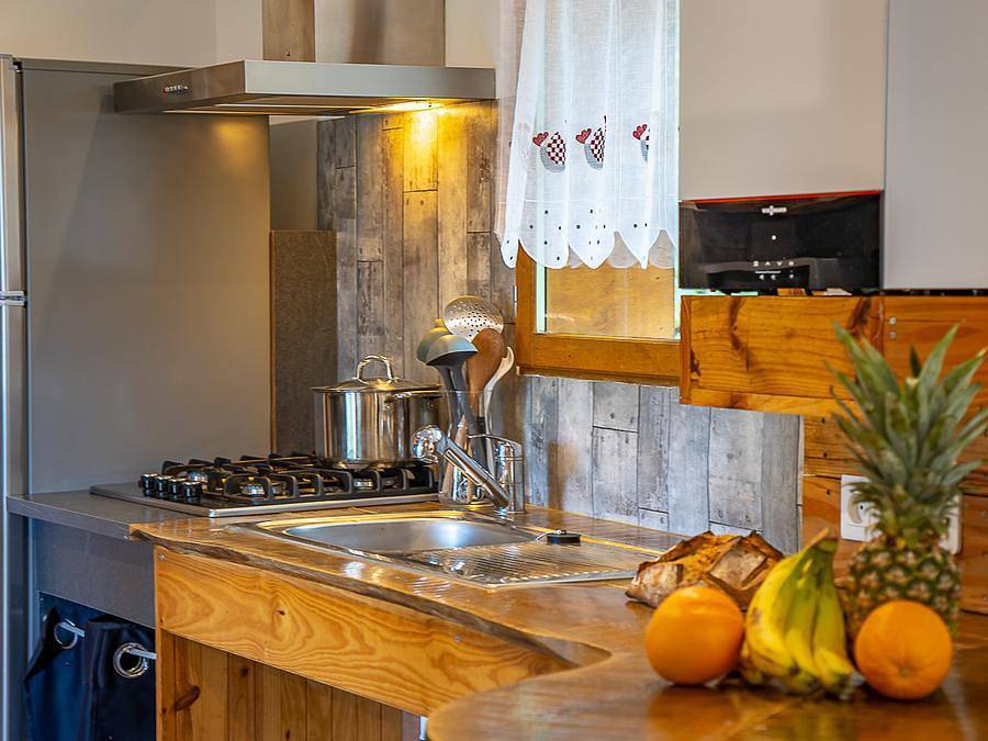 Camping Les Castors - Chalet 6 personen - Houten chalet Kota 6 pers in Burnhaupt-le-Haut, Thann en omgeving