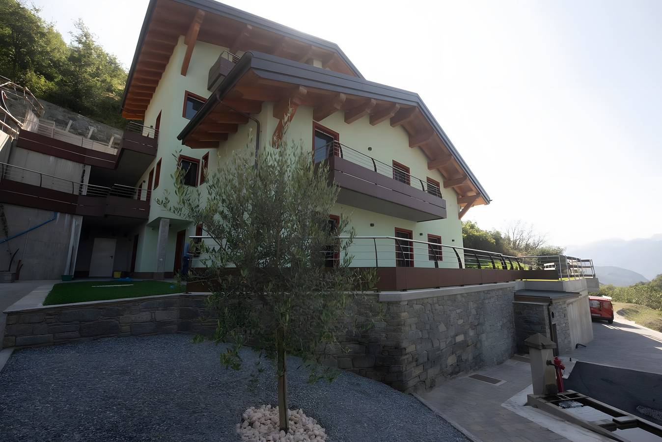 Ganze Wohnung, Suly Appartements 1 – Moderne Ferienwohnung mit Panoramablick in Saint-Vincent in Cillian, Comune di Saint-Vincent