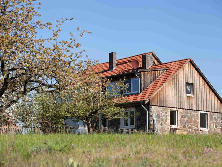 Ferienhaus für 4 Personen, mit Garten und Ausblick in Märkische Schweiz