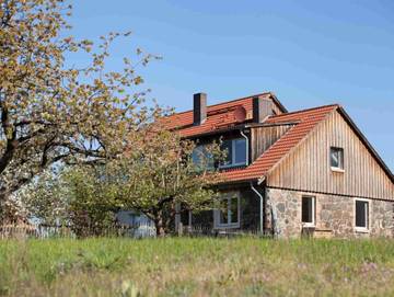 Ferienhaus für 4 Personen, mit Garten und Ausblick, kinderfreundlich in Märkische Schweiz