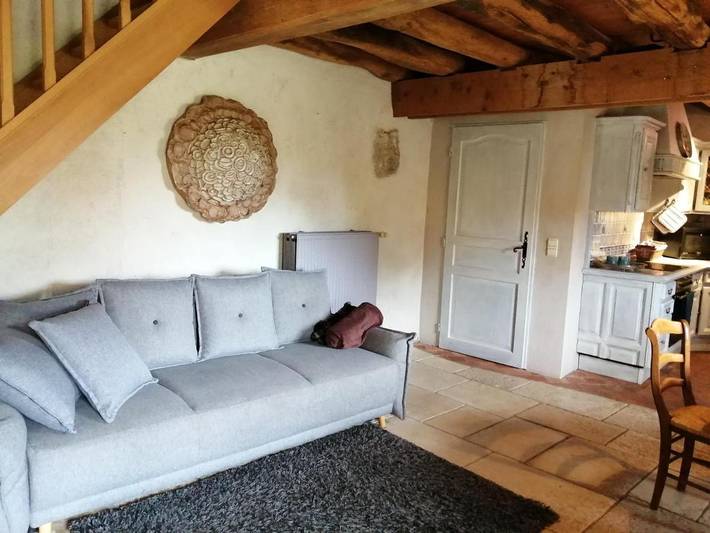 Location de vacances pour 3 personnes, avec Terrasse et Vue à Gourdon (Saône-et-Loire)
