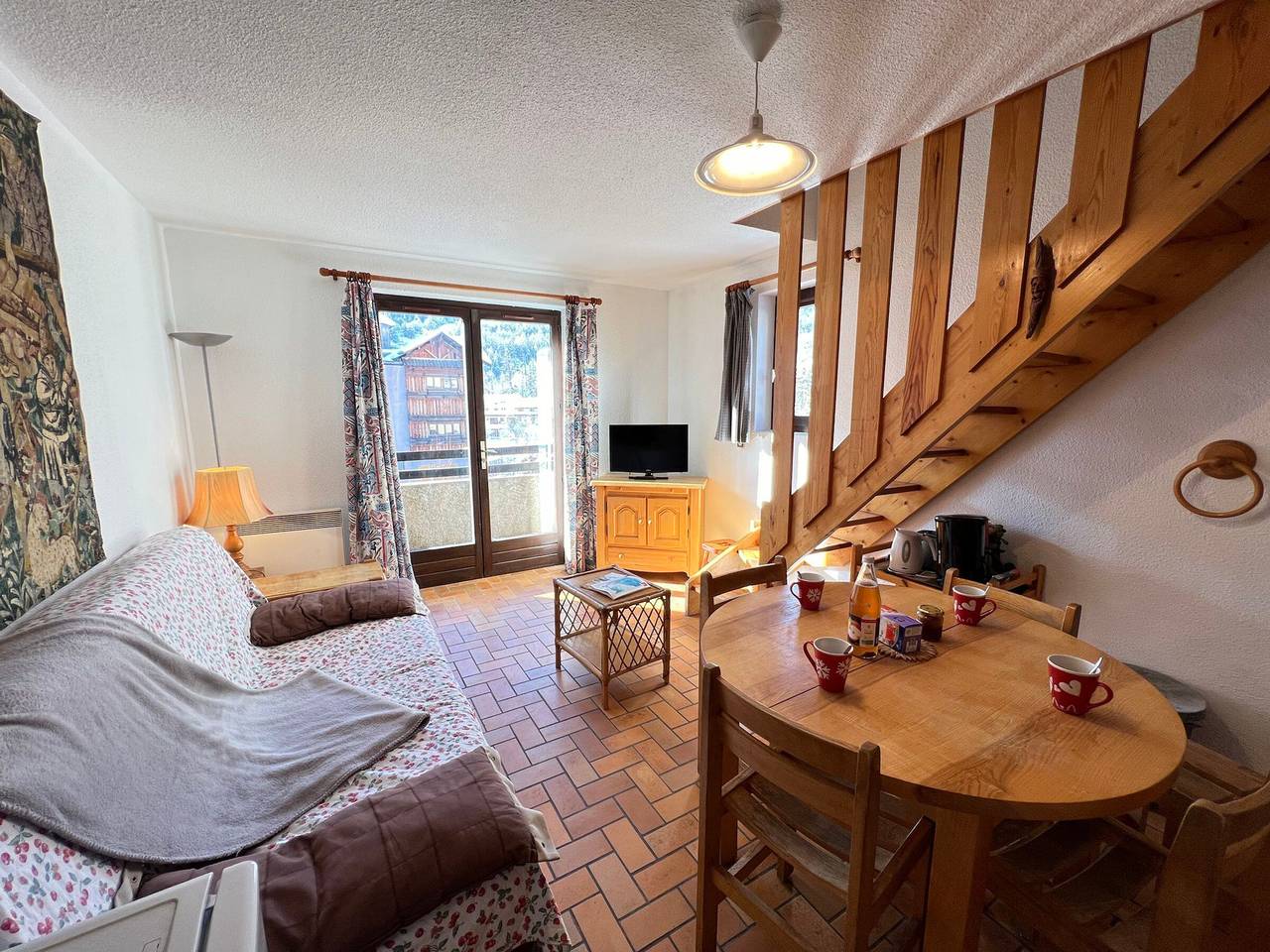 Appartement entier, Appartement cosy proche pistes et village, 3 pièces, pour familles in Le Monêtier-les-Bains, Serre Chevalier