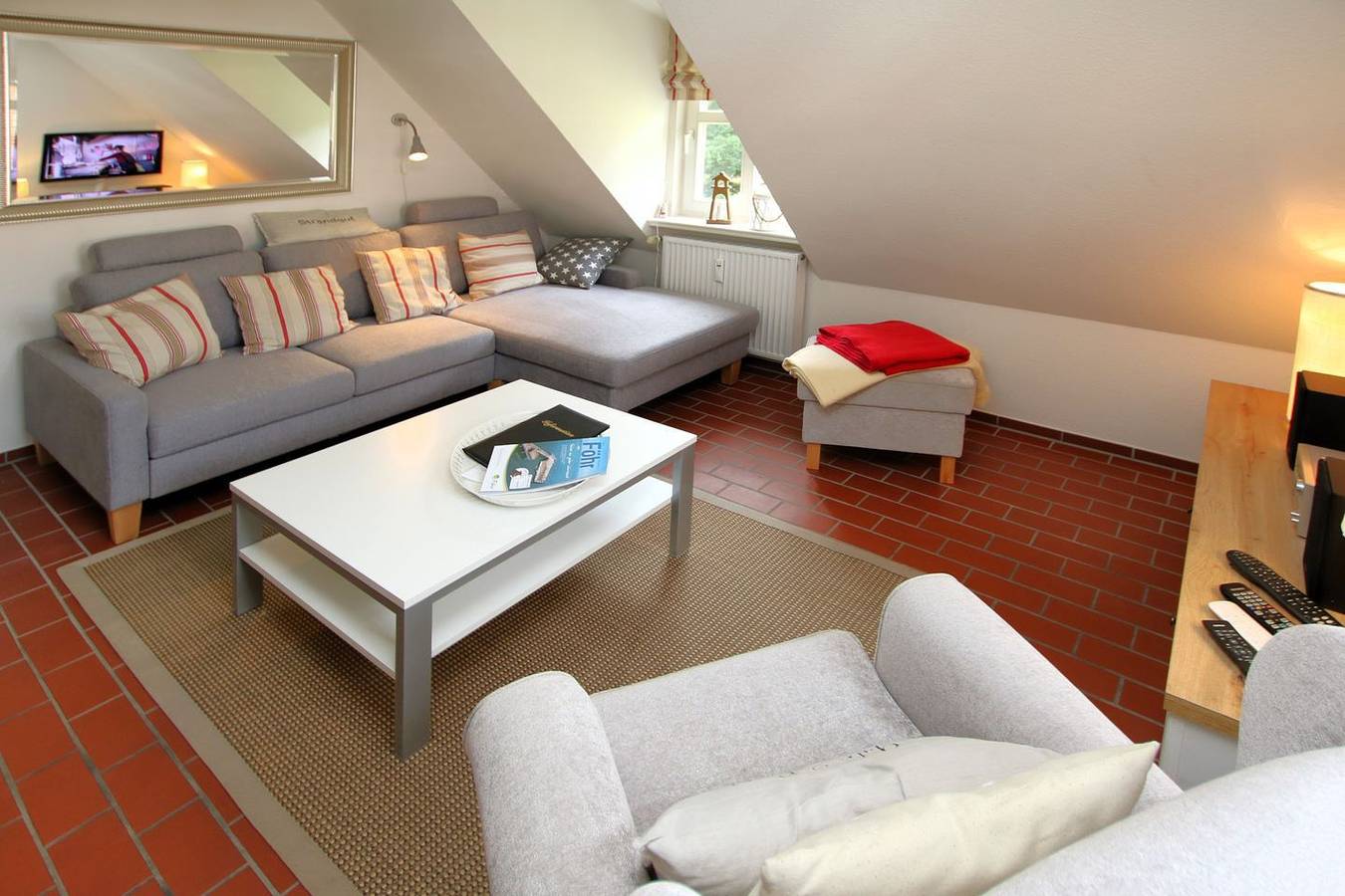 Ganze Wohnung, Ferienwohnung für 2 Personen auf ca. 45m² im Og und Dg in Wyk auf Föhr (Stadt), Wyk auf Föhr