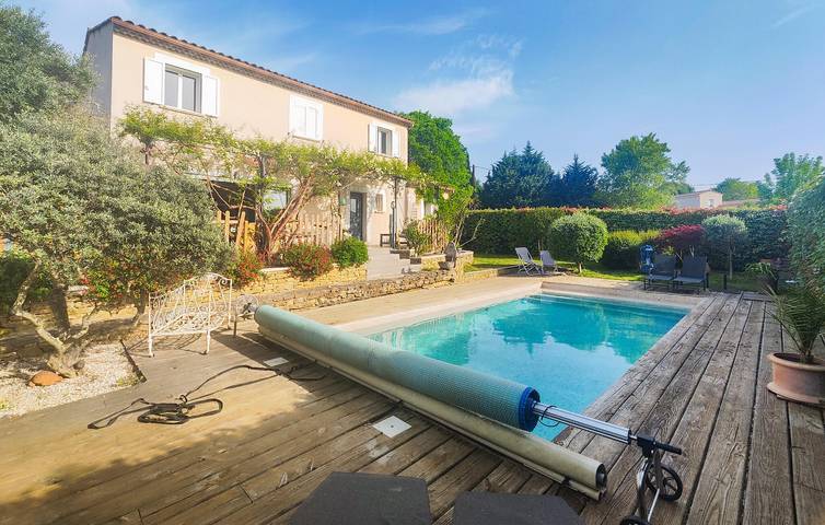 Maison de vacances pour 8 personnes, avec jardin et piscine