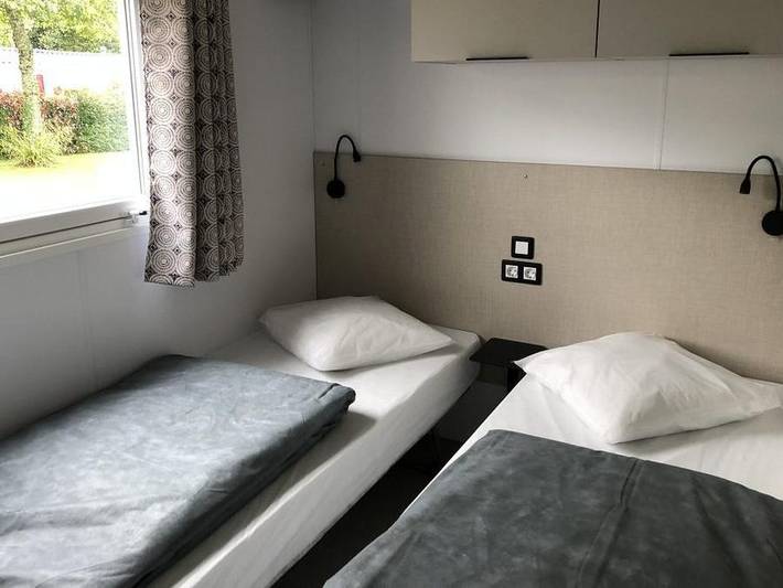 Camping Entre Terre et Mer  - Mobilheim 6 personen - Mobilheim Confort (3 Zimmer) in Pont-Scorff, Côte des Mégalithes