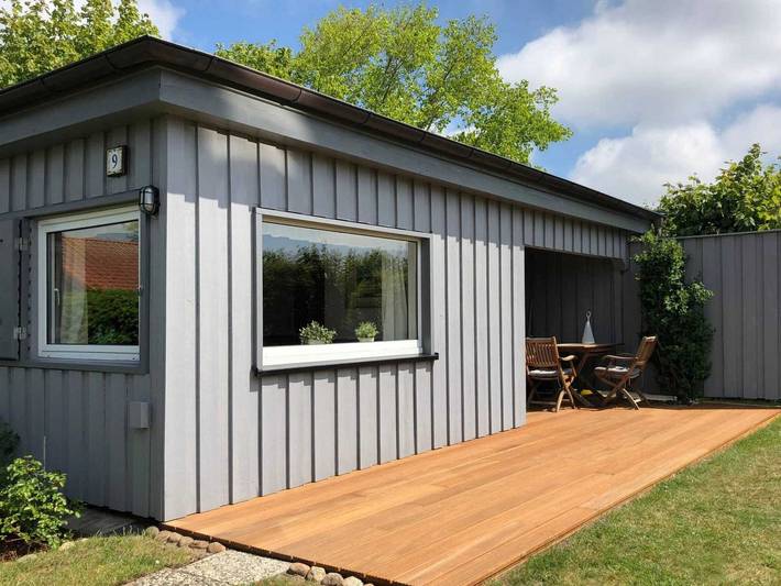 Bungalow für 4 Personen, mit Terrasse und Garten, kinderfreundlich auf Föhr