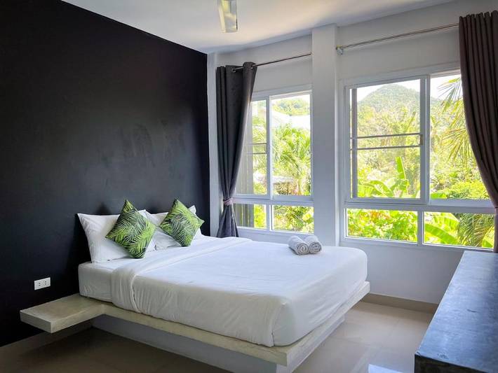 Vakantiewoning voor 2 personen, met balkon en uitzicht op Koh Tao