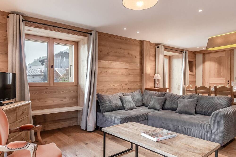 Apartamento entero, Apartamento en Saint-Nicolas-de-Véroce, 8 pers, Wifi, Parking in Saint-Gervais-les-Bains, Pays du Mont-Blanc