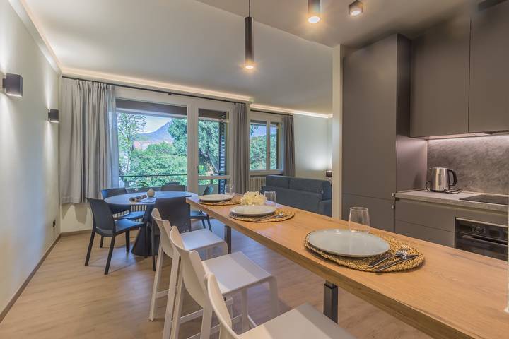 Gîte pour 6 personnes, avec vue sur le lac ainsi que balcon et jardin dans Perledo - 2