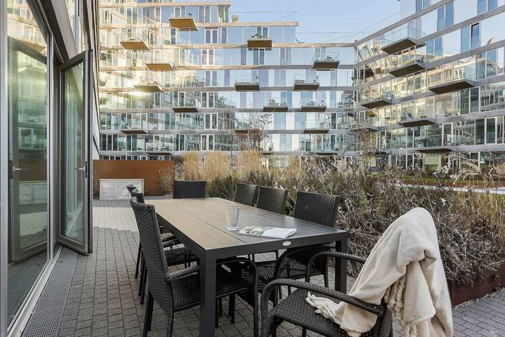 Ferienwohnung für 8 Personen, mit Terrasse und Seeblick sowie Garten in Aarhus - 4