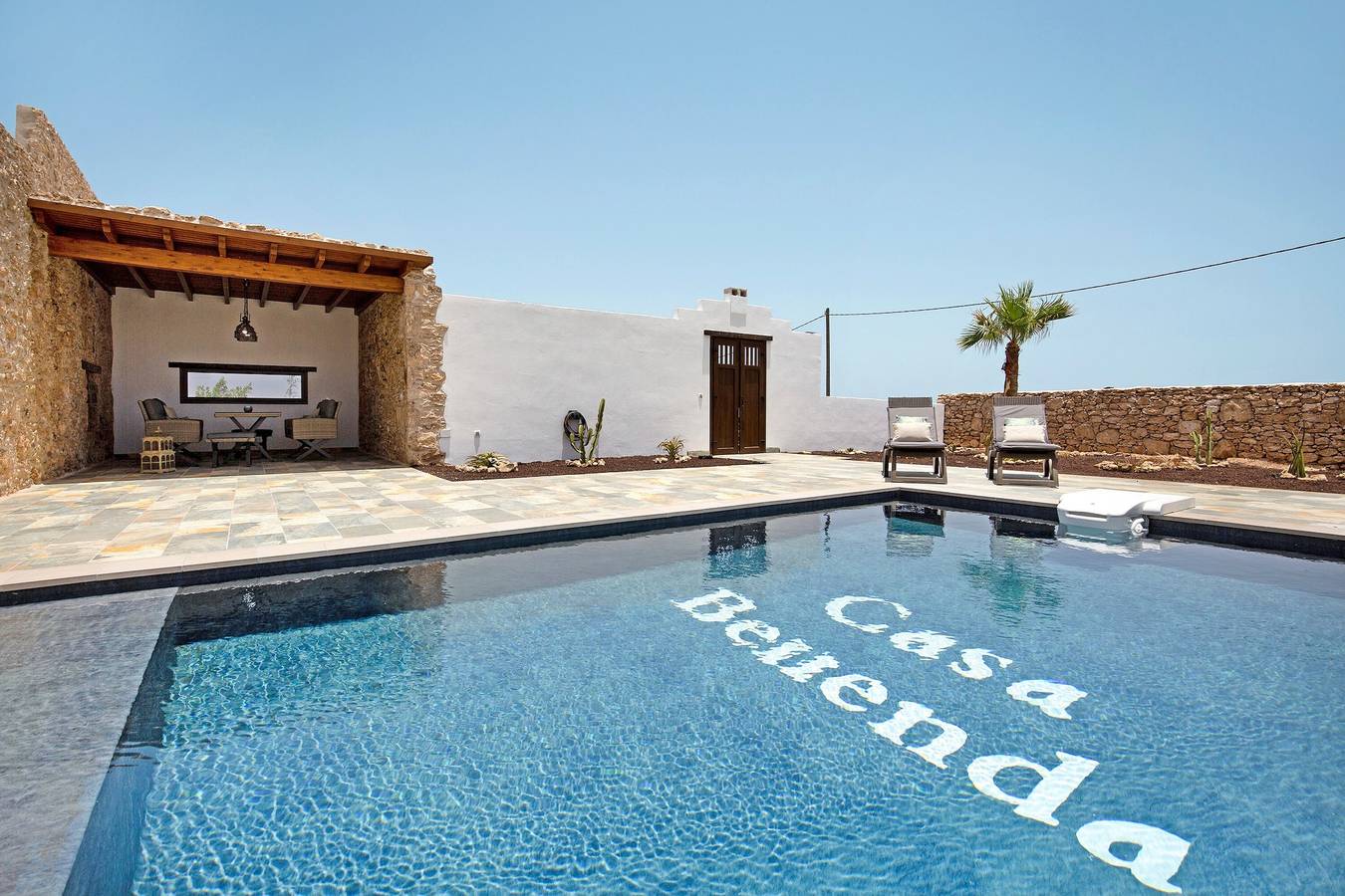 Casa Rural Berrenda avec vue sur la mer, terrasse privée et Wi-Fi in Tiscamanita, Tuineje