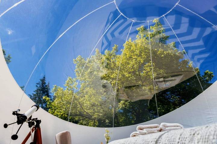 Tente pour 2 personnes, avec vue ainsi que jardin et terrasse dans l' Aveyron - 3